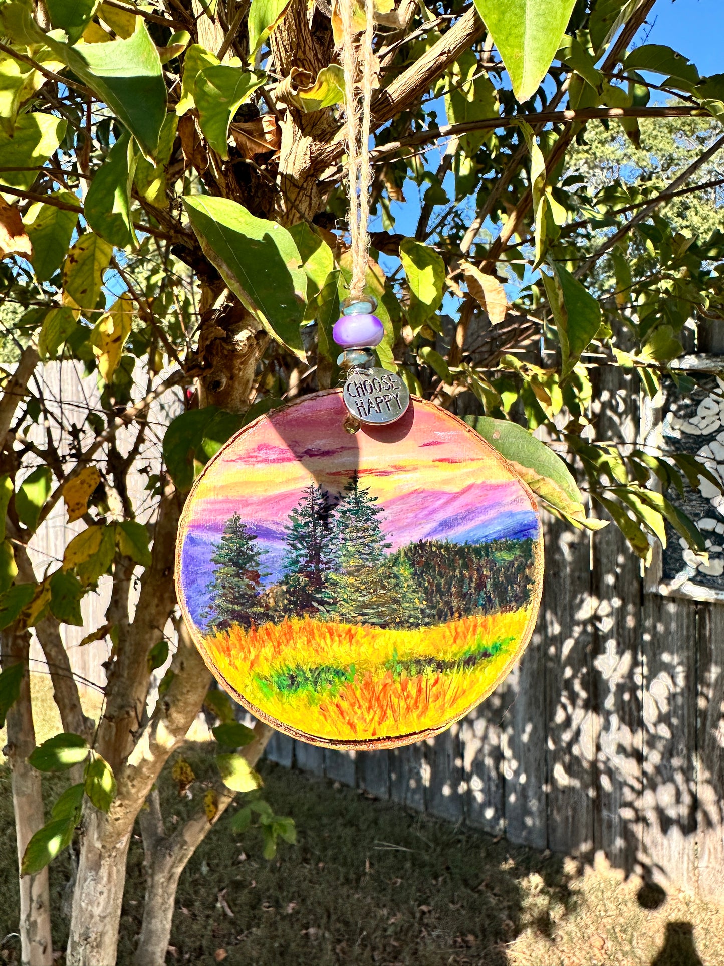 Hand Painted Wooden Ornaments