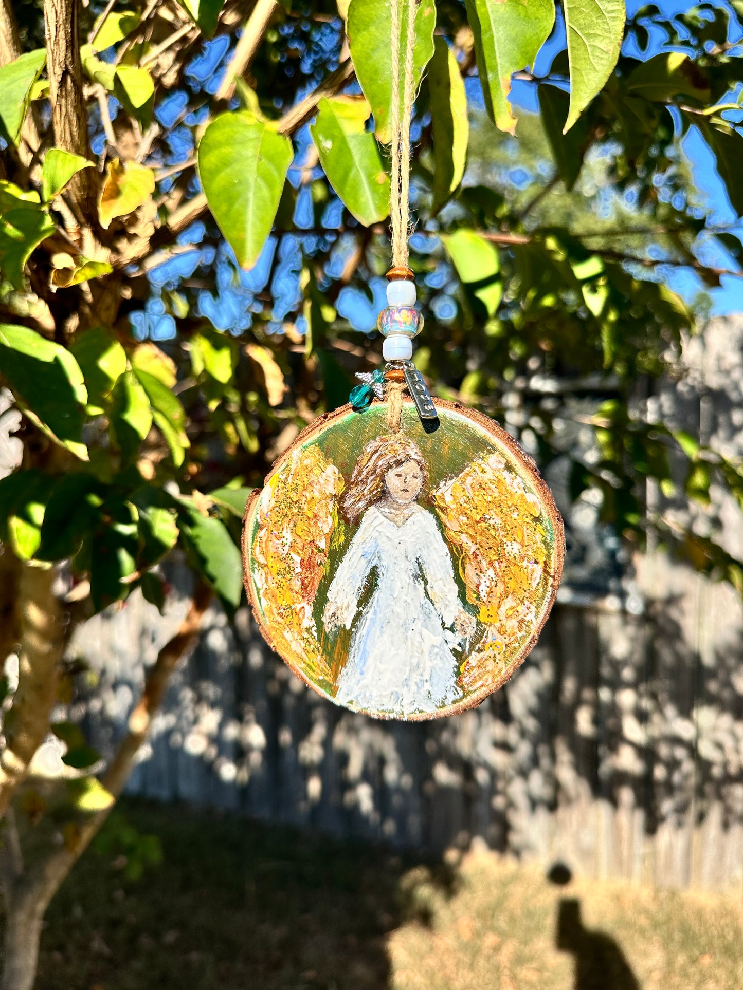 Hand Painted Wooden Ornaments