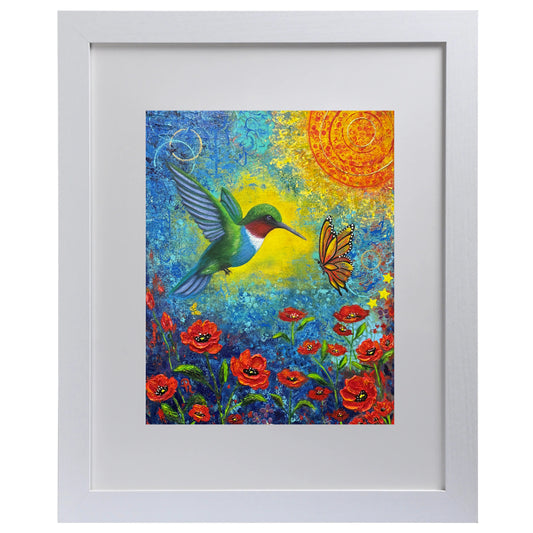 I See You Art Print - Framed