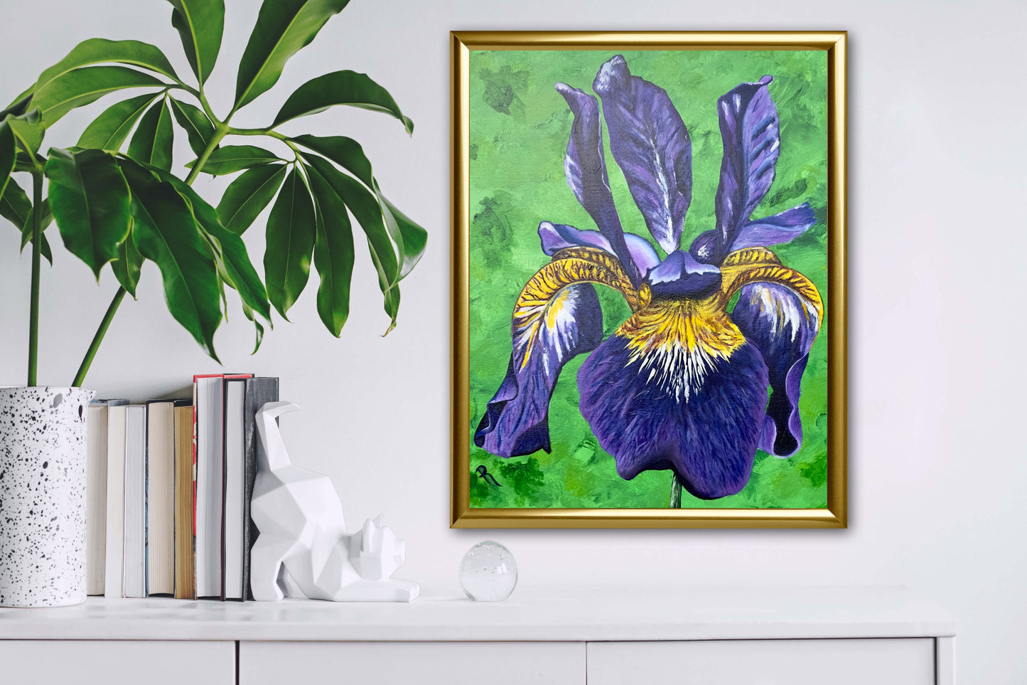 Siberian Iris Art Print