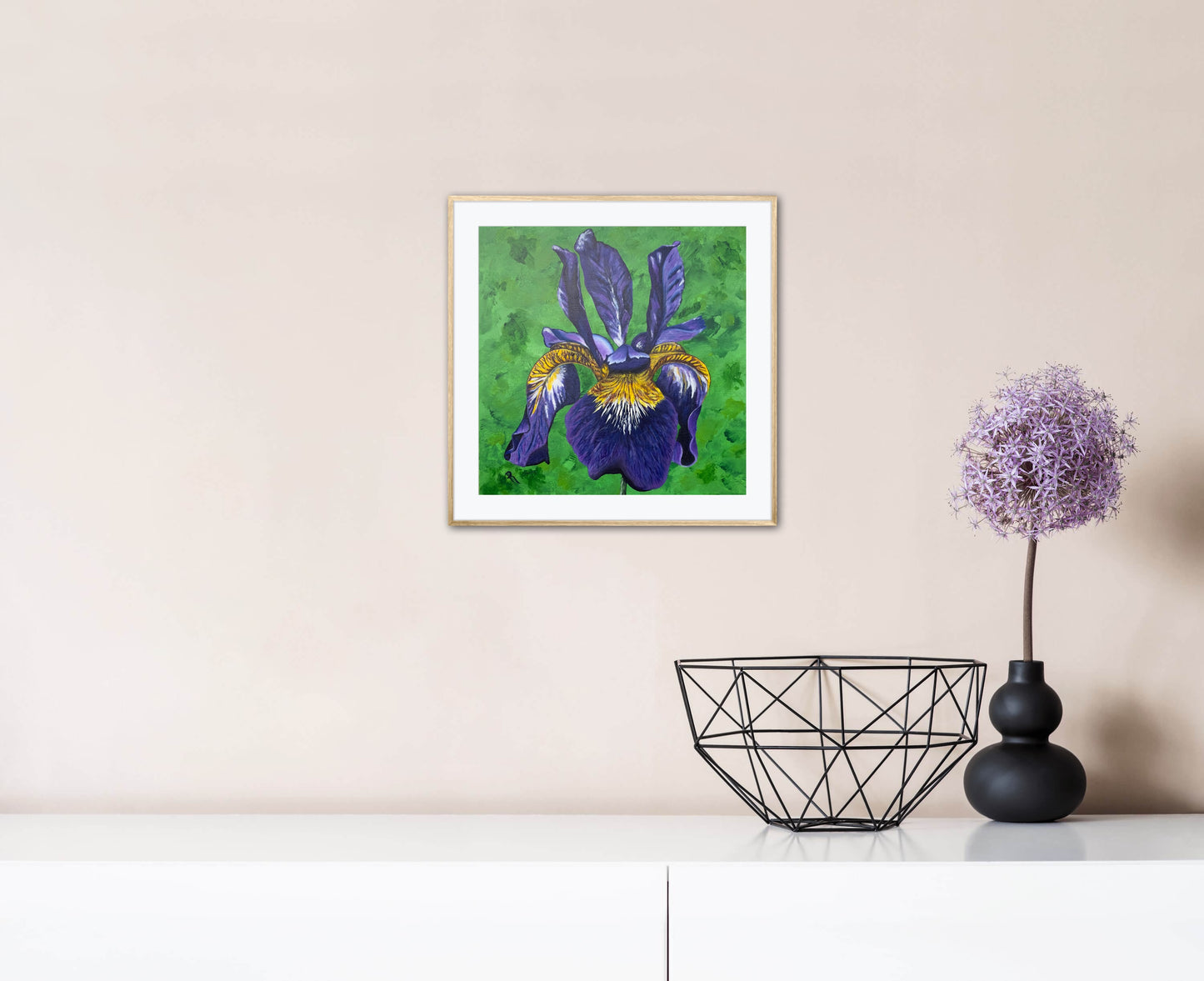 Siberian Iris Art Print